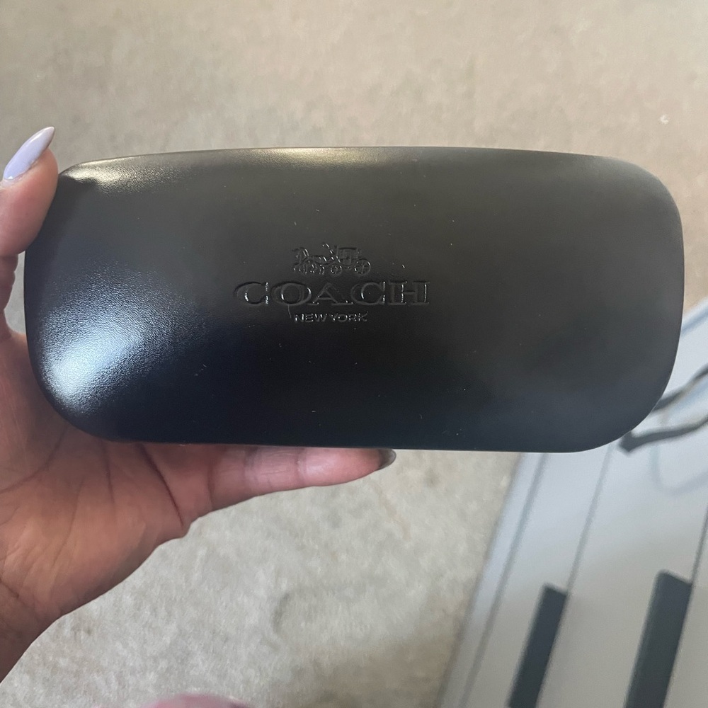 Coach Black Eyewear Case